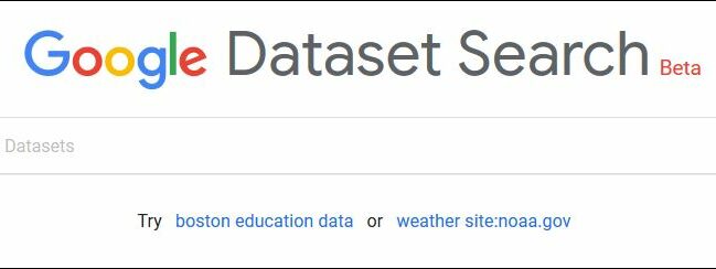 Google Dataset Search