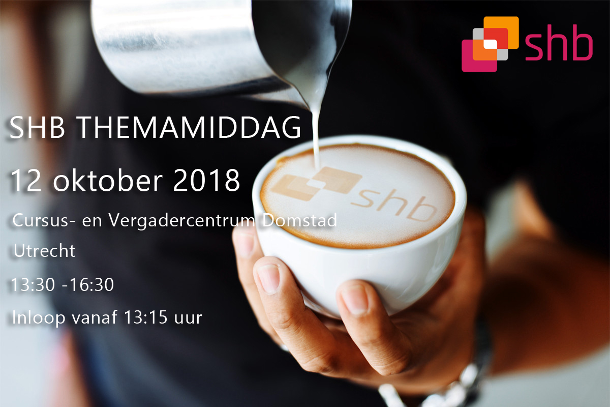 Save the Date! SHB Themamiddag 12 oktober