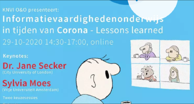 KNVI O&O Middag: Informatievaardighedenonderwijs in tijden van Corona – Lessons learned