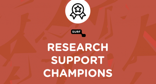 SURF: Research support champions; nomineer een collega!