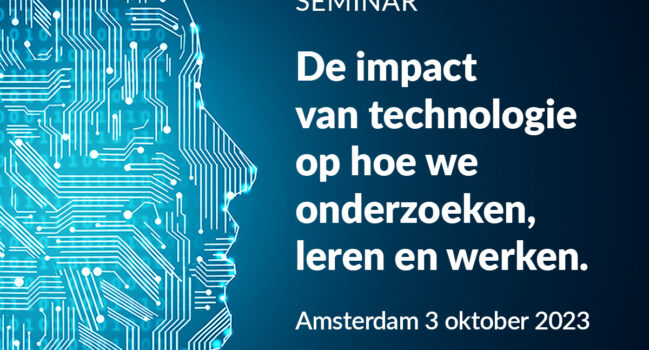 Seminar ‘De opkomst van AI’ (Vogin)