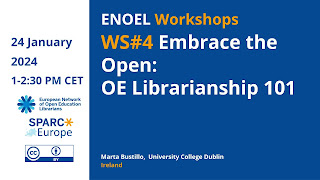 Verslag workshop Embrace the open: OE Librarianship 101