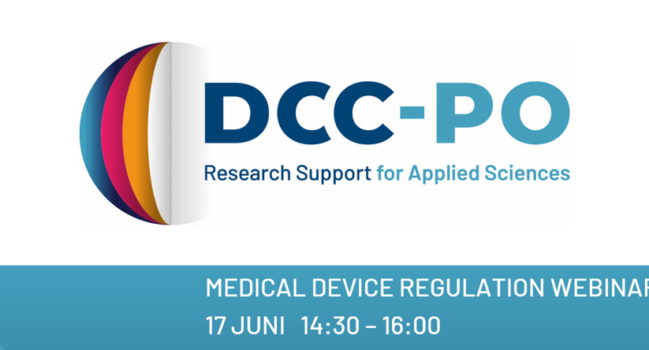 Uitnodiging DCC-PO Medical Device Regulation webinar