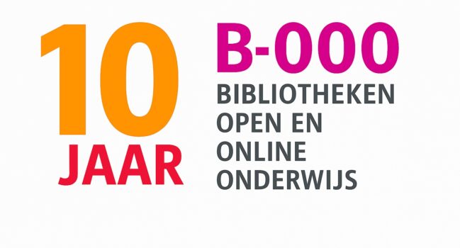 B-OOO viert 10-jarig jubileum: bibliotheken blijven onmisbaar in open en online onderwijs